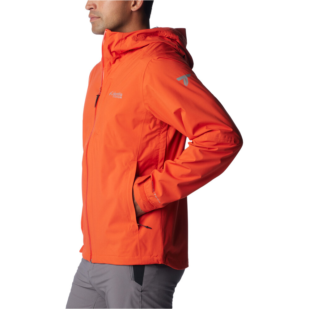 Columbia chaqueta impermeable hombre Ampli-Dry II Shell vista detalle