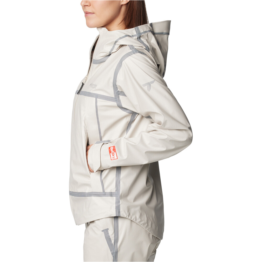 Columbia chaqueta impermeable mujer OutDry Extreme� Wyldwood� Shell vista detalle