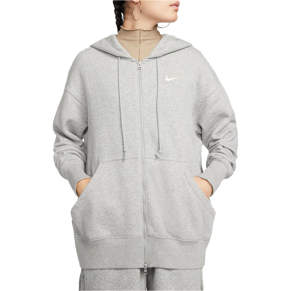 Sportswear phoenix sudadera mujer Gris (XL)