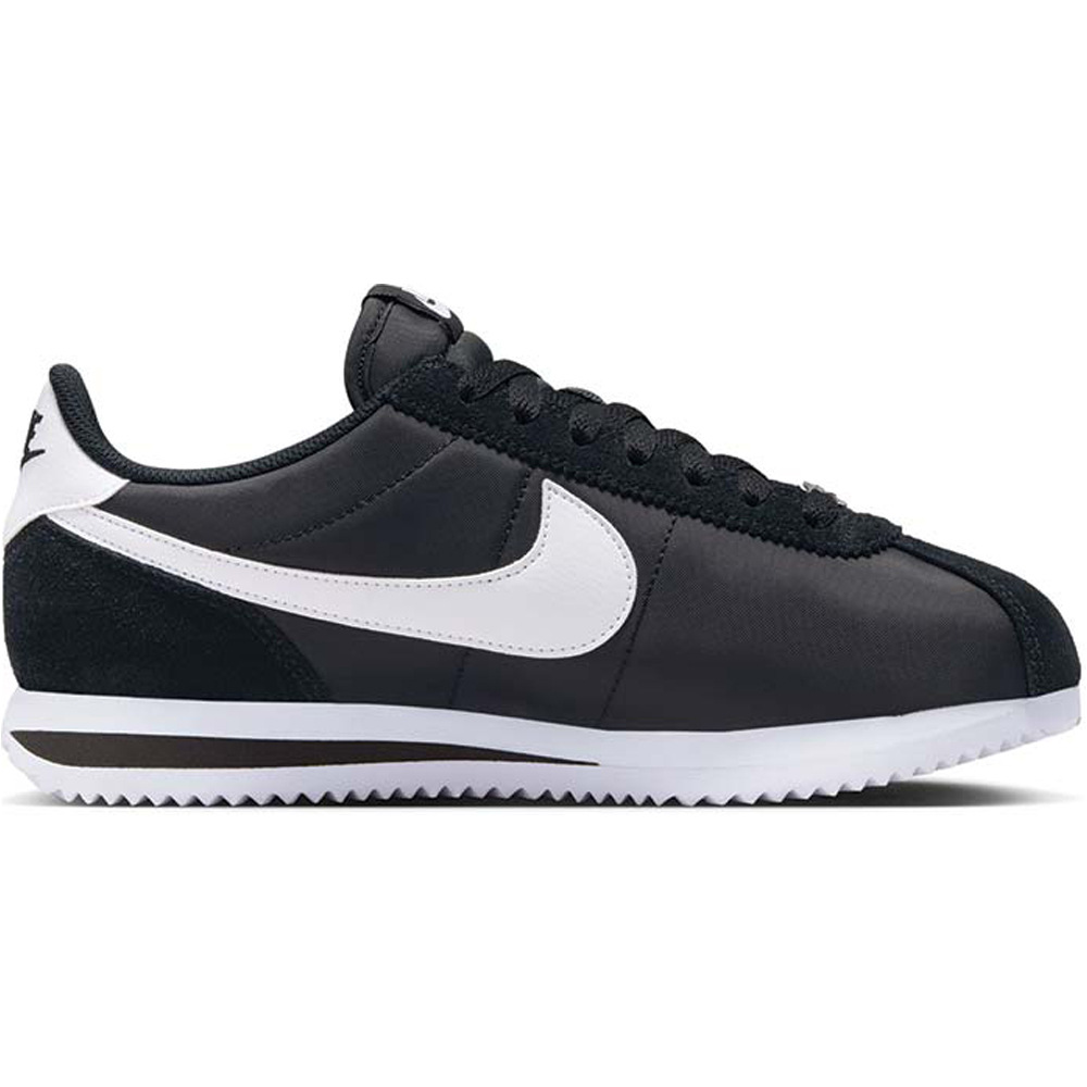 Cortez zapatilla moda mujer Negro (36)