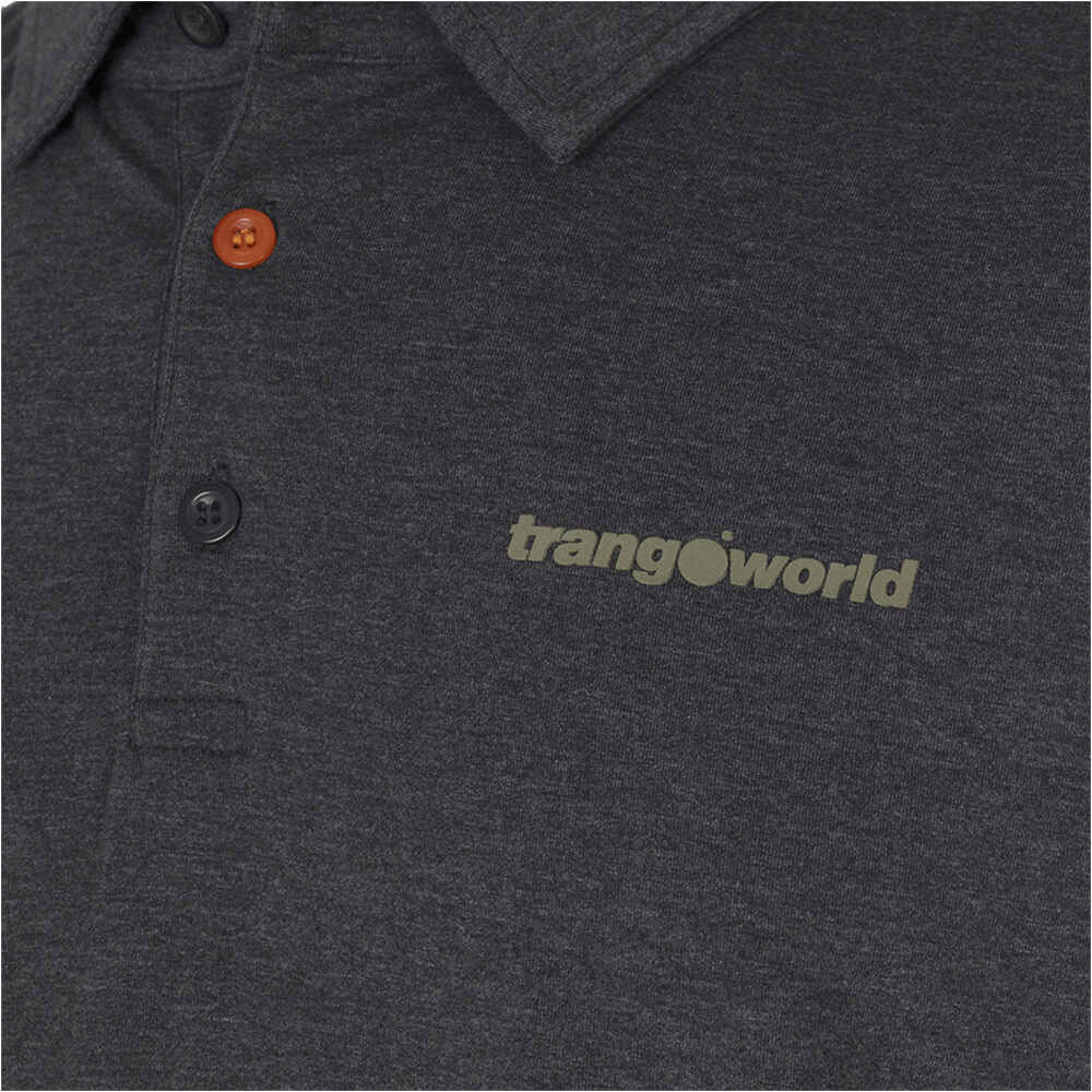 Trango camiseta montaña manga corta hombre POLO FINU 06