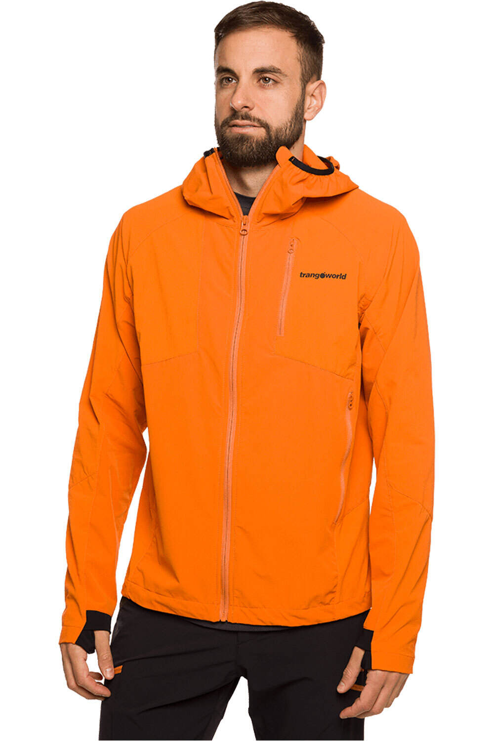Eighe chaqueta impermeable hombre Marron (XXL)
