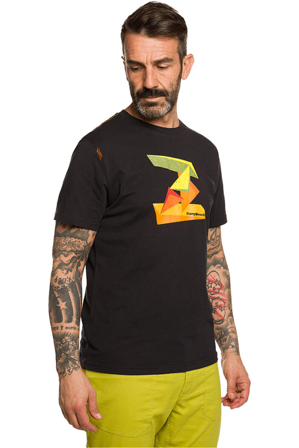 Trango camiseta montaña manga corta hombre CAMISETA GIZB vista frontal