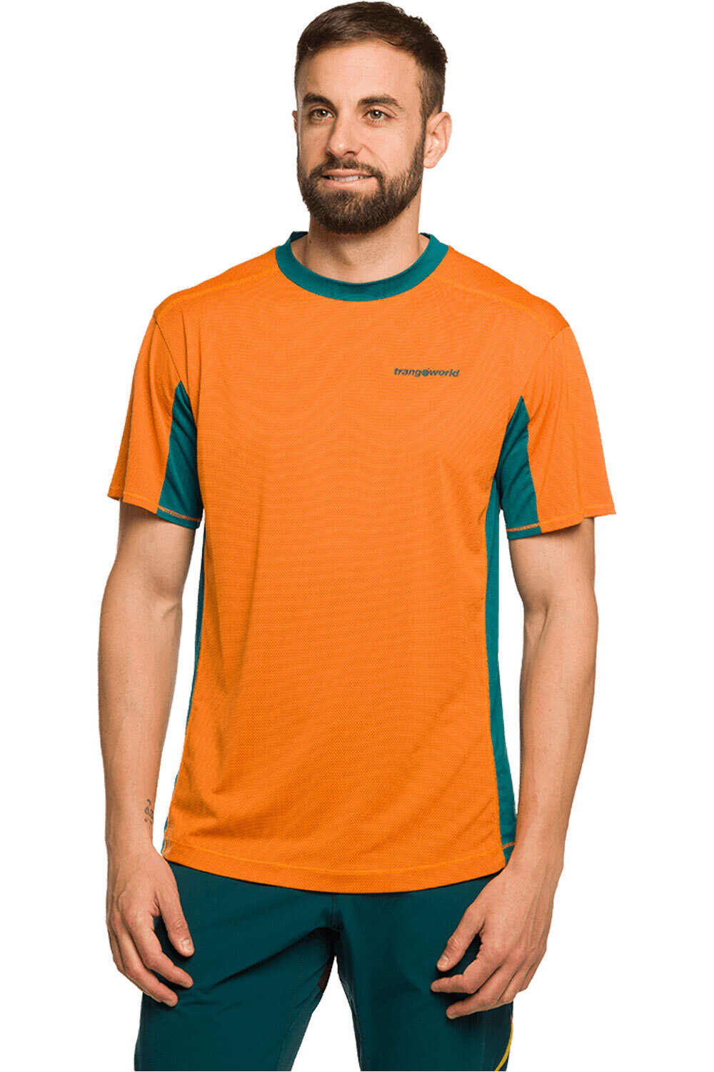 Trango camiseta montaña manga corta hombre CAMISETA RITSEM vista frontal