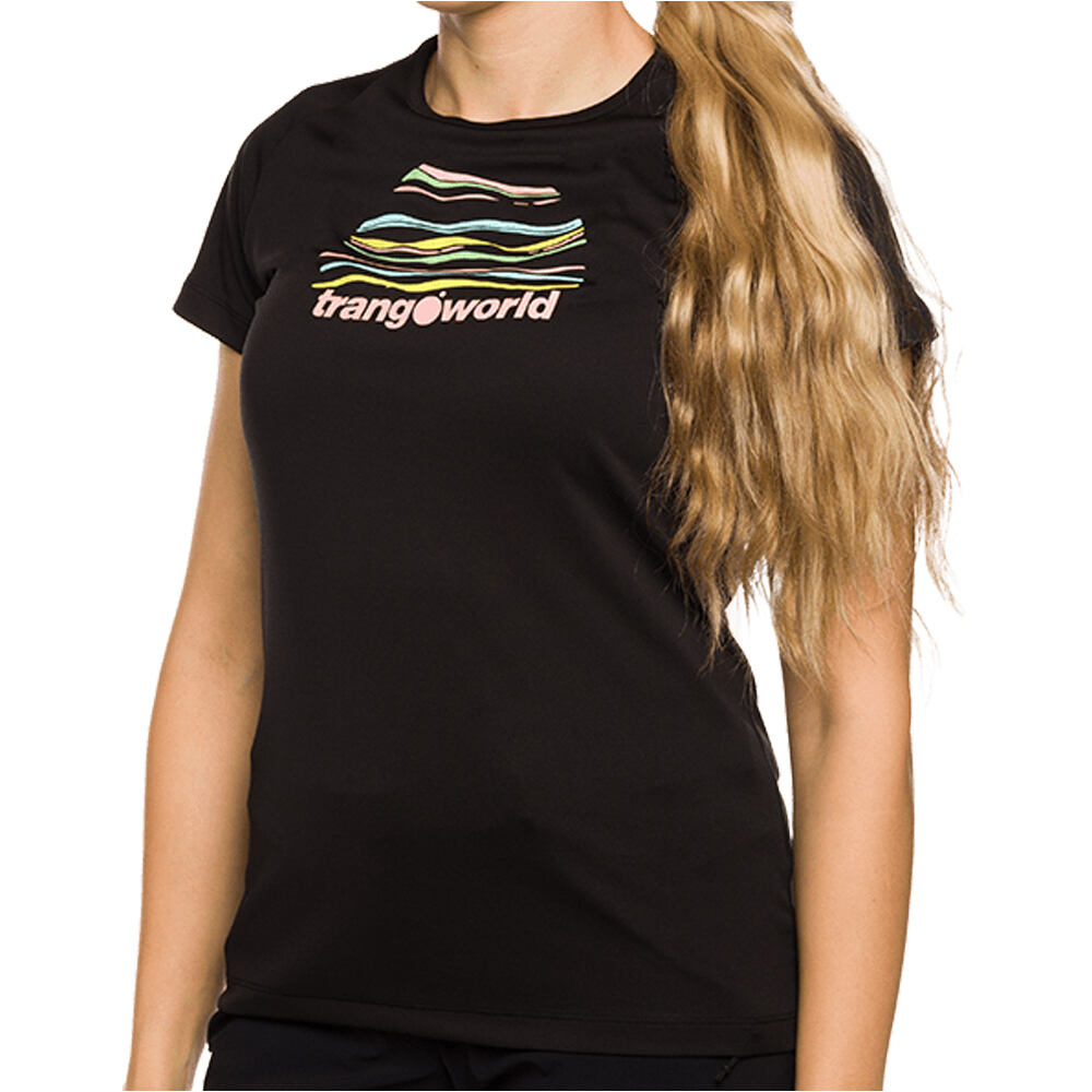 Trango camiseta montaña manga corta mujer CAMISETA SIHL vista frontal