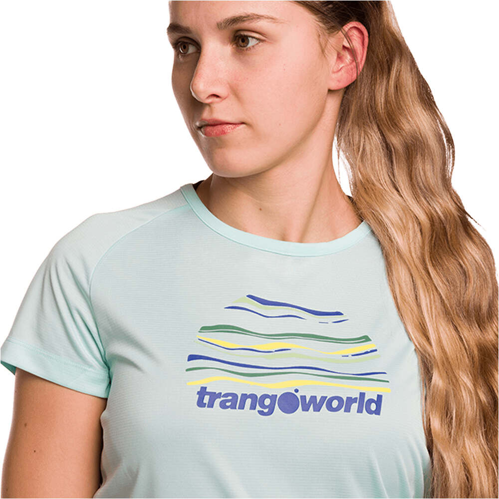 Trango camiseta montaña manga corta mujer CAMISETA SIHL vista detalle