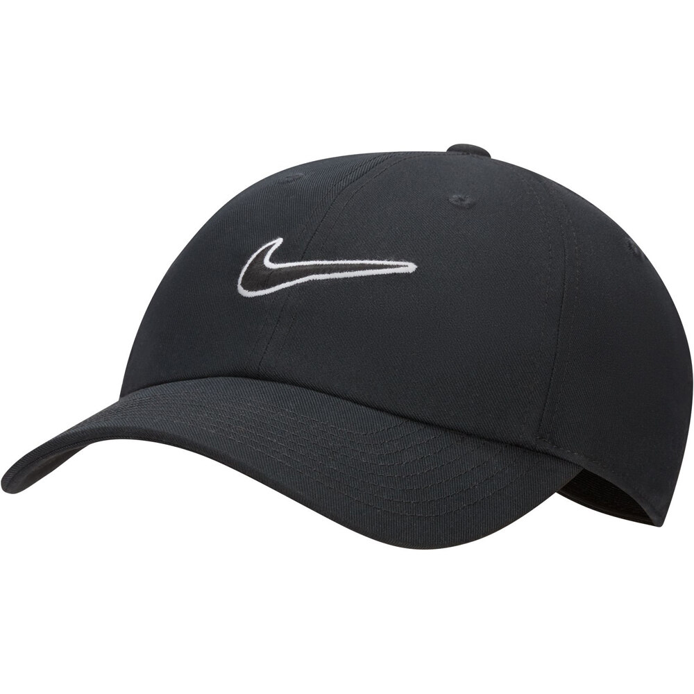 Nike club visera lona Negro (S/M)