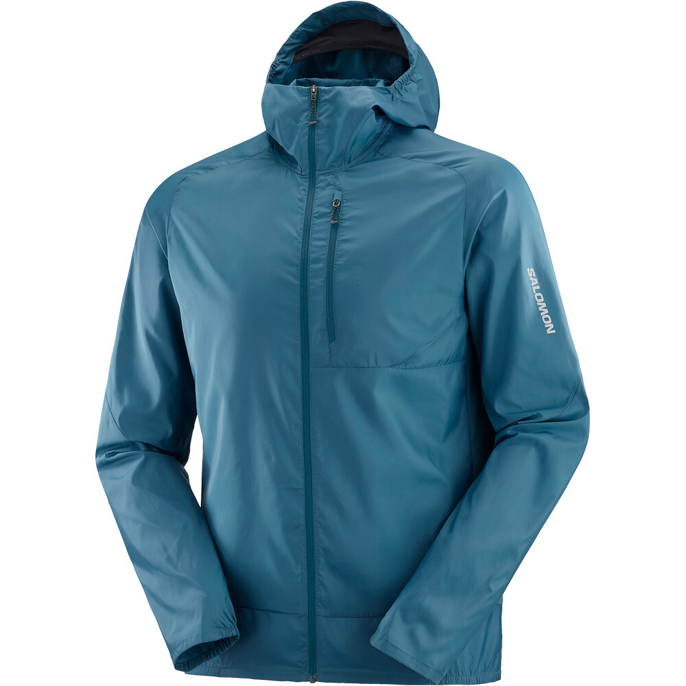 Salomon CHAQUETA TRAIL RUNNING HOMBRE BONATTI CROSS FZ HD M vista detalle