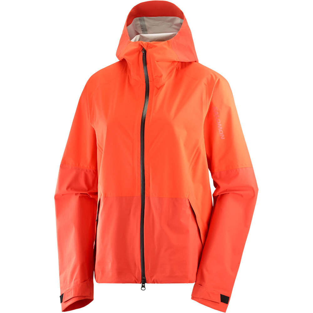 Salomon chaqueta impermeable mujer OUTERPATH 2.5L WP JKT W vista frontal