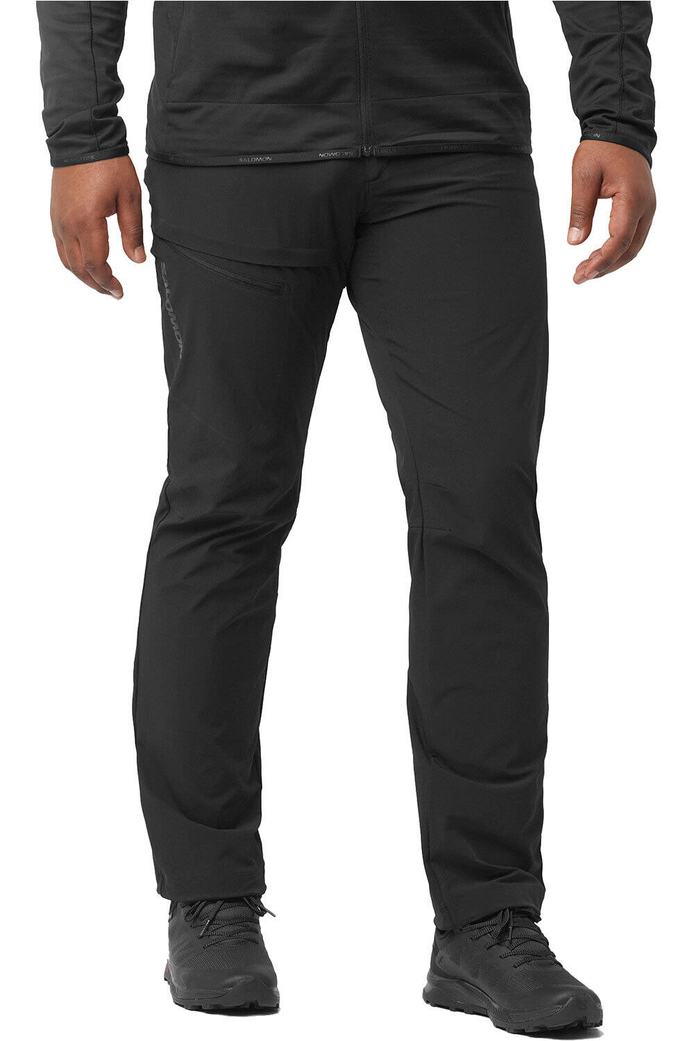 Wayfarer pantalón montaña hombre Negro (38)
