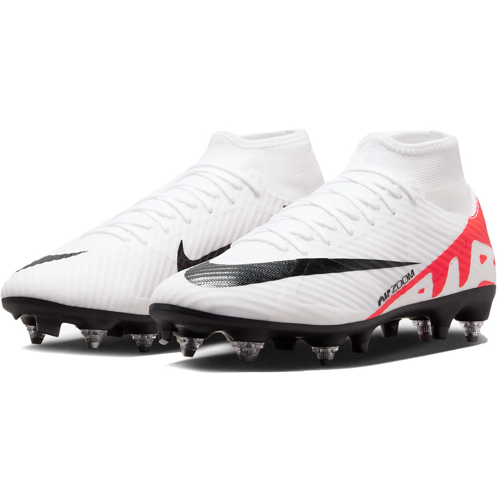 Nike botas de futbol cesped natural ZOOM SUPERFLY 9 ACAD SG-PRO AC lateral interior