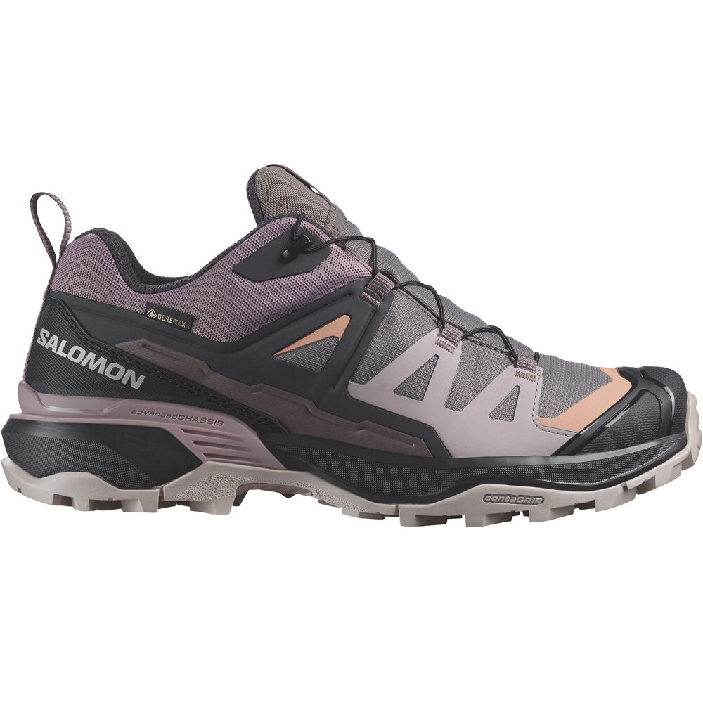 Salomon zapatilla trekking mujer X ULTRA 360 GTX W lateral exterior