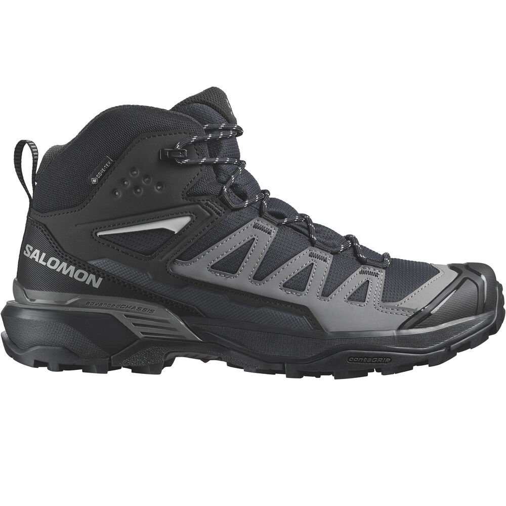 X ultra 360 mid gore-tex bota trekking hombre Negro (43 1/3)