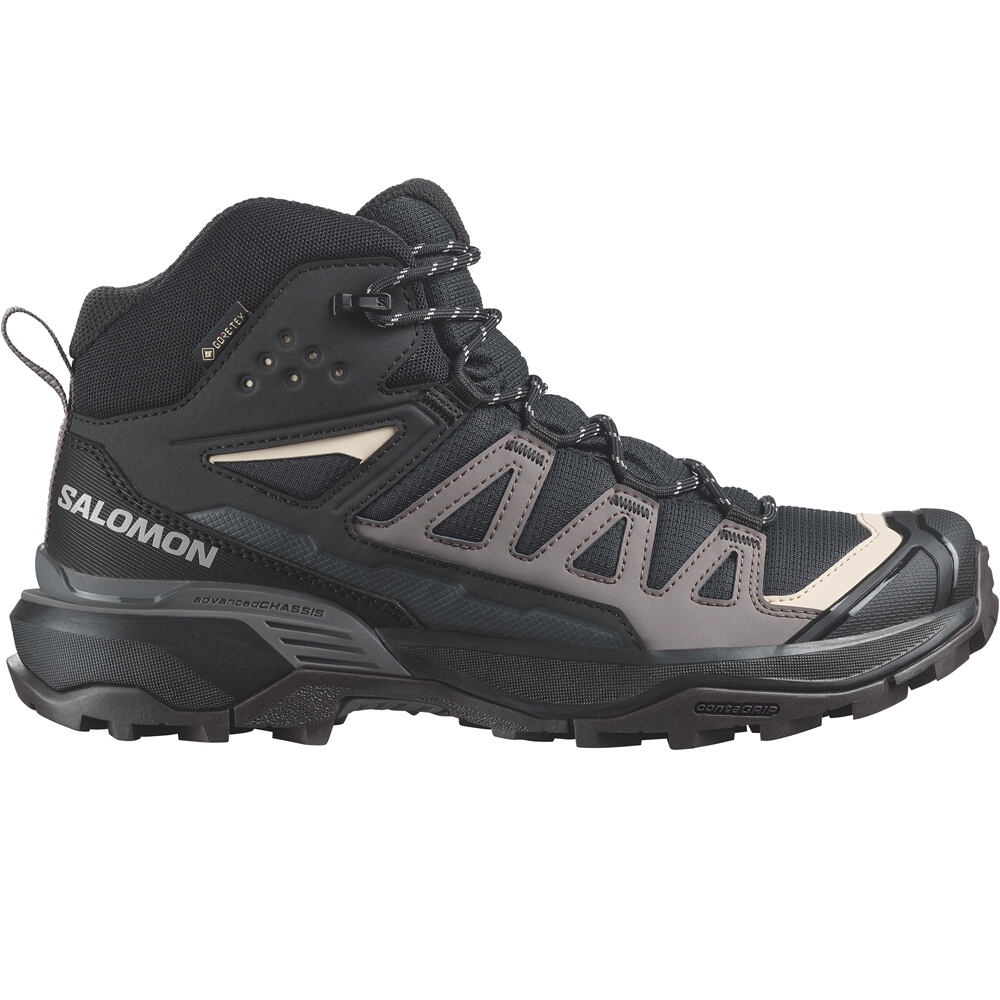 X ultra 360 mid gore-tex bota trekking mujer Negro (38)