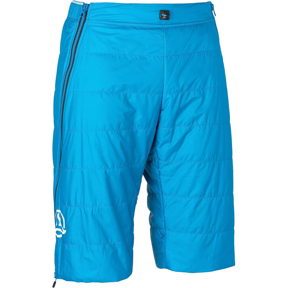 Agileber pantalón corto montaña hombre Azul (M)
