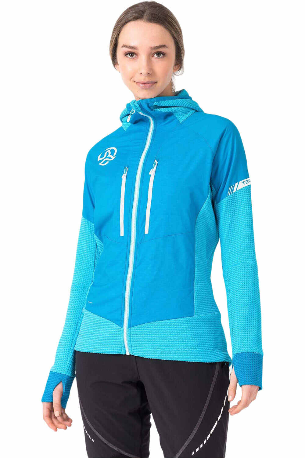 Agile hybrid forro polar mujer Azul (XL)