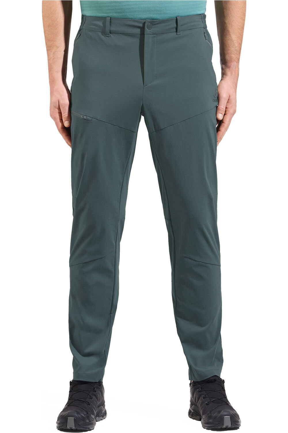 Ascent light pantalón montaña hombre Gris (52)