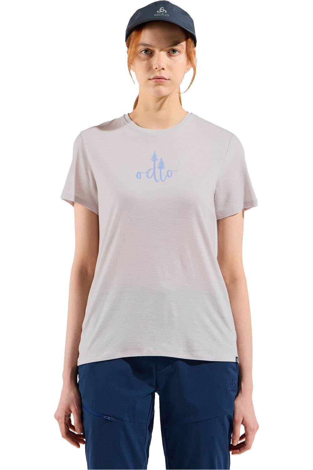 Ascent merino 160 tree logo camiseta montaña manga corta mujer (L)