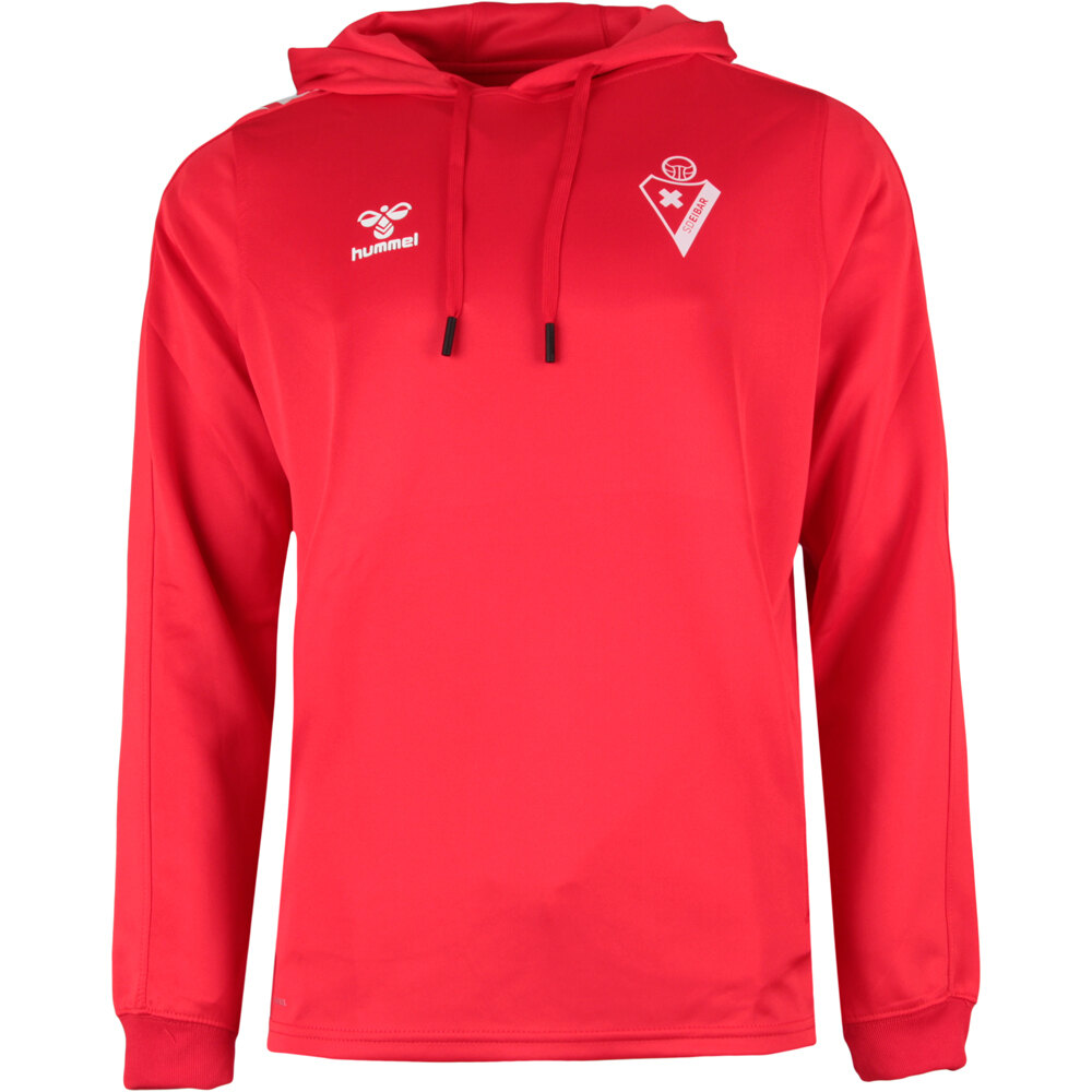 Eibar sudadera entrenamiento fútbol EIBAR 24 POLY SWEAT HOODIE vista frontal