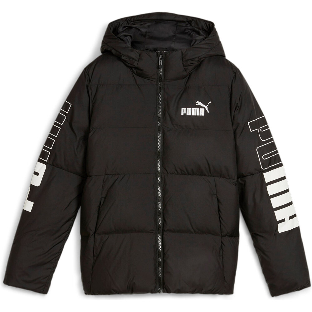 Puma chamarra niño PUMA POWER Hooded Ja vista detalle