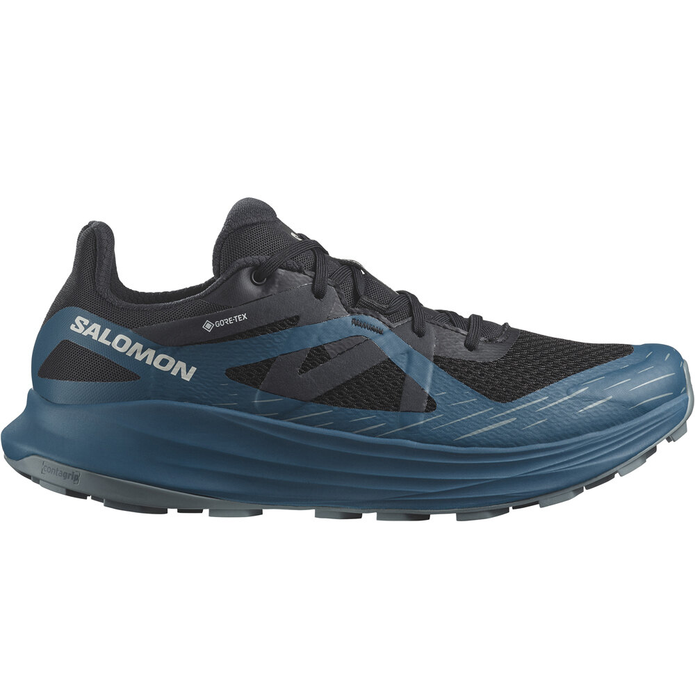 Salomon zapatillas trail hombre ULTRA FLOW GTX lateral exterior