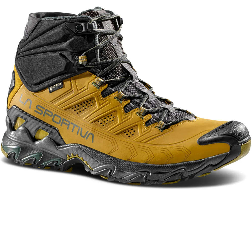 La Sportiva zapatilla trekking hombre Ultra Raptor II Mid Leather GTX puntera