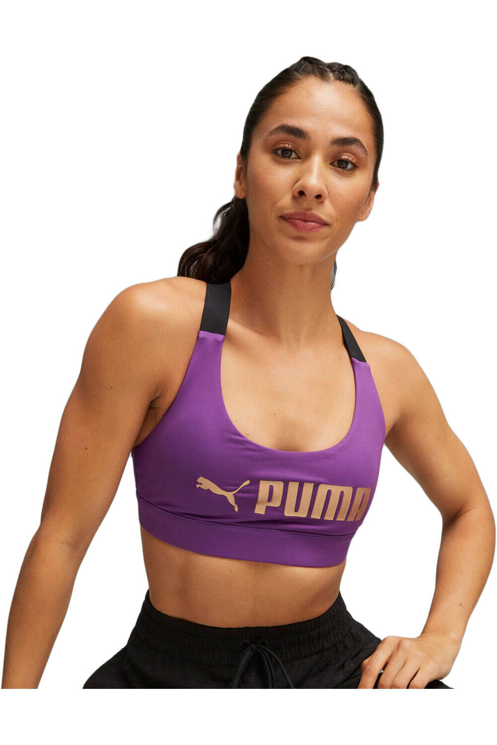 Puma body running mujer Mid Impact Puma Fit vista frontal