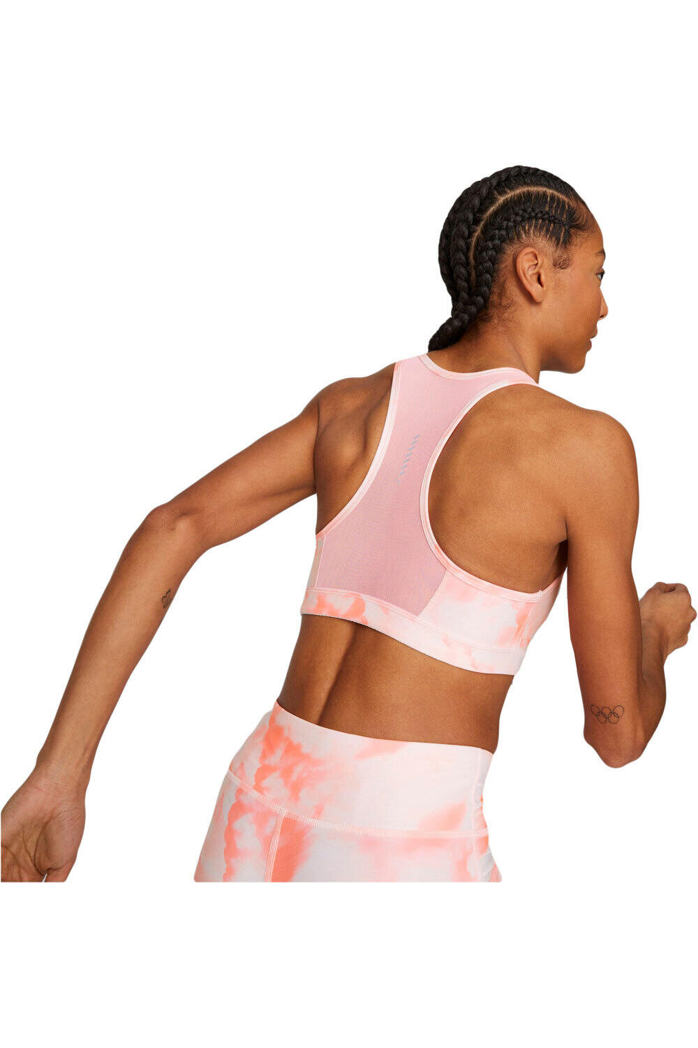 Puma body running mujer RUN 4KEEPS MID IMPAC vista trasera