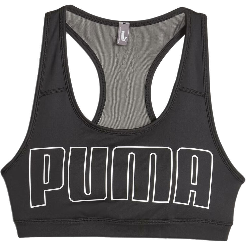 Puma body running mujer Mid Impact 4Keeps Gr vista frontal