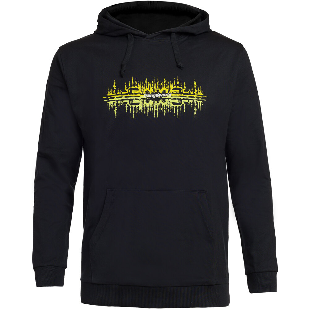 Matapan Sudaderas Montaña Hombre Negro (XL)