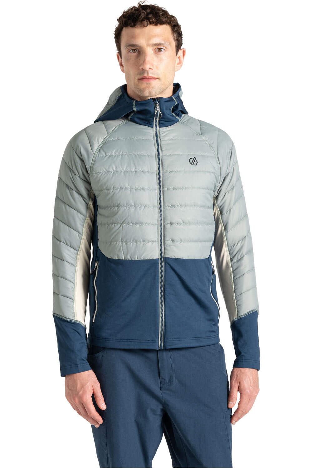 Descending hybrid chaqueta outdoor hombre Verde (XL)