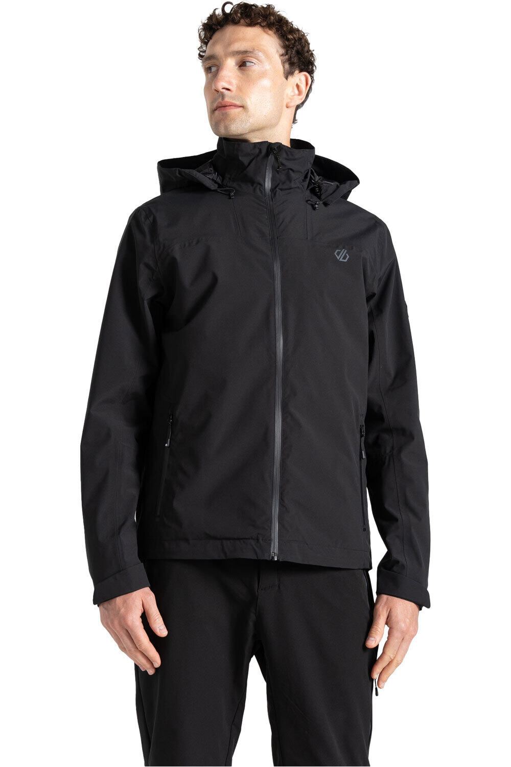 Switch out ii chaqueta impermeable hombre Negro (XL)