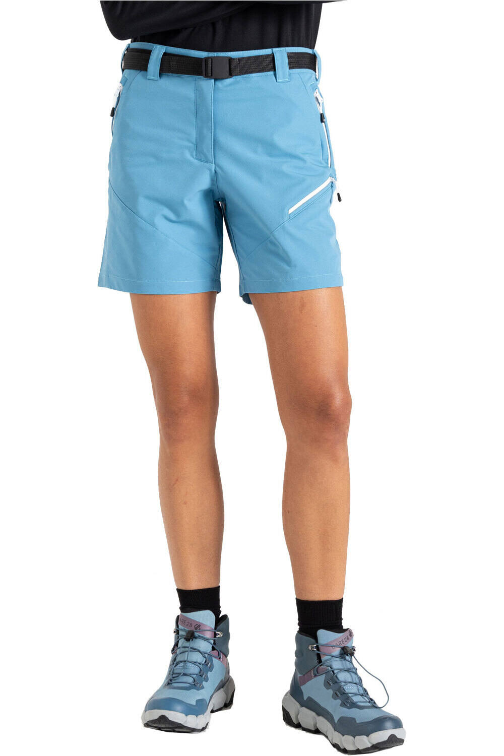 Melodic pro pantalón corto montaña mujer Azul (14)