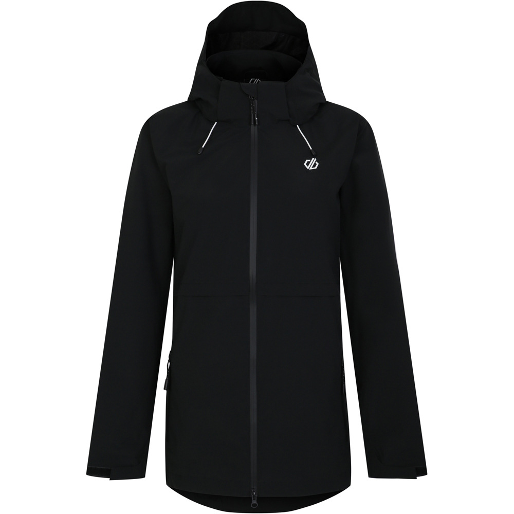 Switch up ii chaqueta impermeable mujer Negro (16)