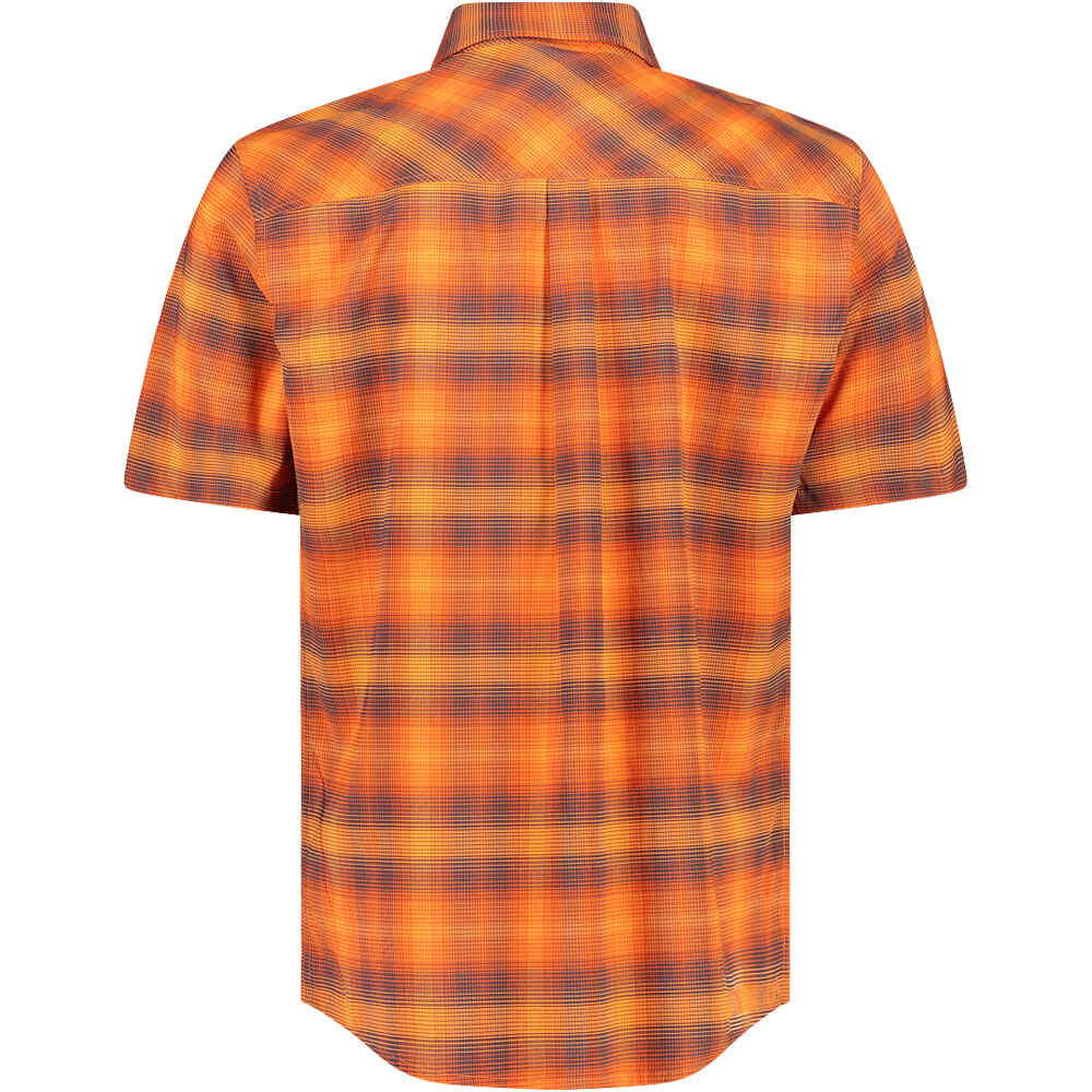 Cmp camisa montaña manga corta hombre MAN SHIRT vista trasera