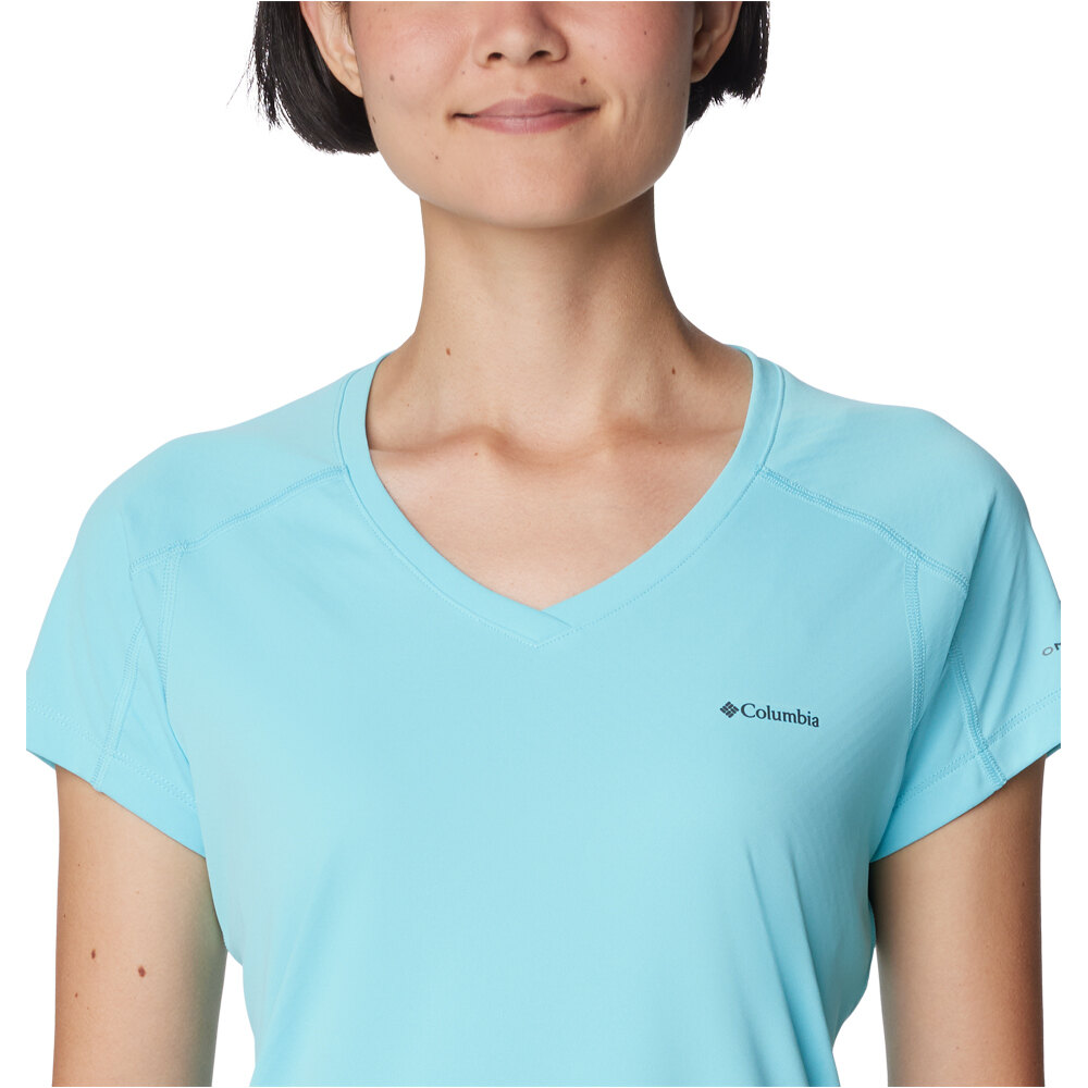 Columbia camiseta montaña manga corta mujer Zero Rules Short Sleeve Shirt 04