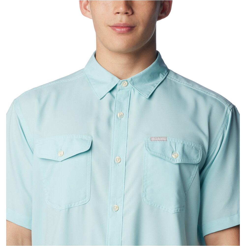 Columbia camisa montaña manga corta hombre Utilizer II Solid Short Sleeve Shirt 03