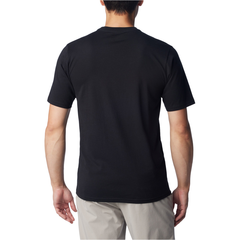 Columbia camiseta montaña manga corta hombre CSC Basic Logo Short Sleeve vista trasera
