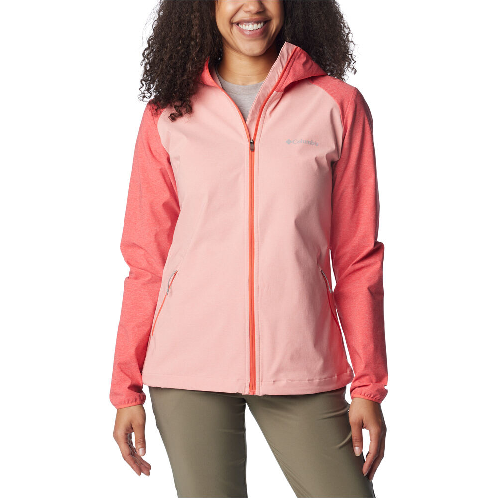 Columbia chaqueta softshell mujer Heather Canyon Softshell Jacket vista frontal