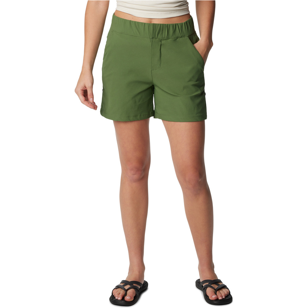 Columbia pantalón corto montaña mujer Firwood Camp II Short 06