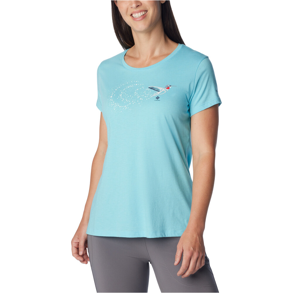 Columbia camiseta montaña manga corta mujer Daisy Days SS Graphic Tee 03