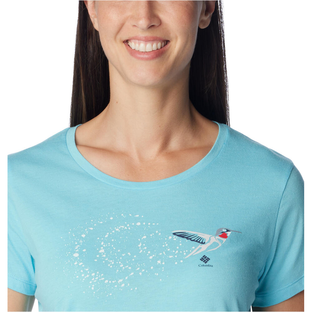 Columbia camiseta montaña manga corta mujer Daisy Days SS Graphic Tee 04