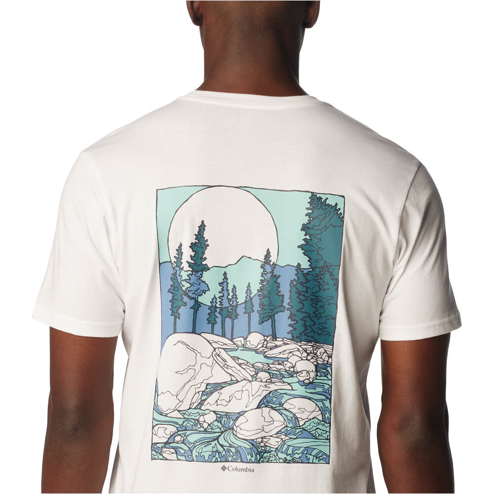 Columbia camiseta montaña manga corta hombre Rapid Ridge Back Graphic Tee II 04