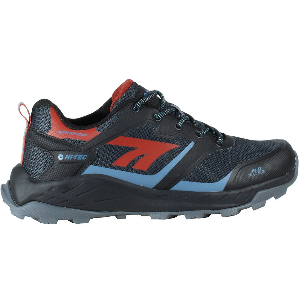 Toubkal low waterproof zapatilla trekking hombre Negro (40)