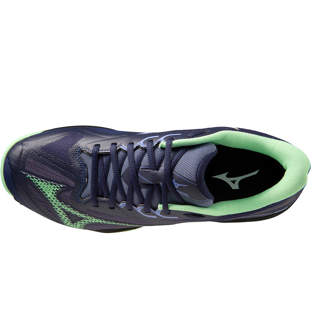 Mizuno Zapatillas Tenis Hombre WAVE EXCEED LIGHT 2 PADEL vista superior