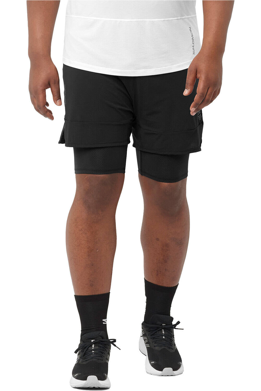 Salomon sense 2in1 pantalón running hombre