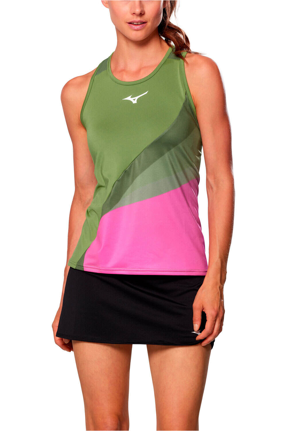 Mizuno camiseta tirantes mujer Release Printed Tank (w) vista frontal