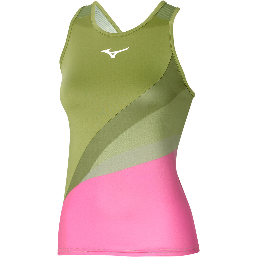 Mizuno camiseta tirantes mujer Release Printed Tank (w) vista trasera