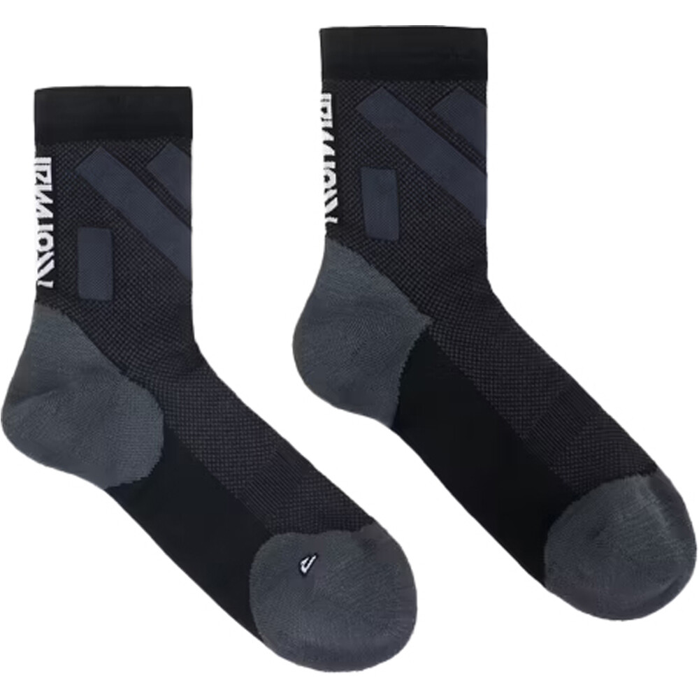 Race calcetines running Negro (M)