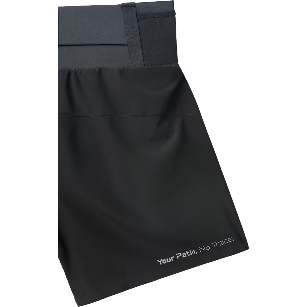 Nnormal pantalón running hombre RACE SHORTS BLACK vista detalle